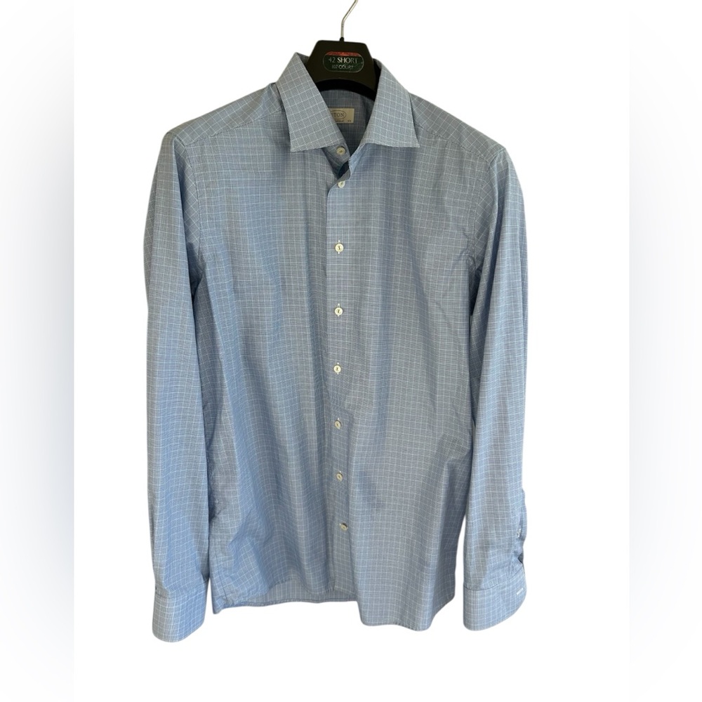 Eton Contemporary Dress shirt Size 16.5” collar (Large)